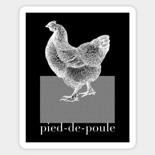 Pied-de-Poule N Magnet